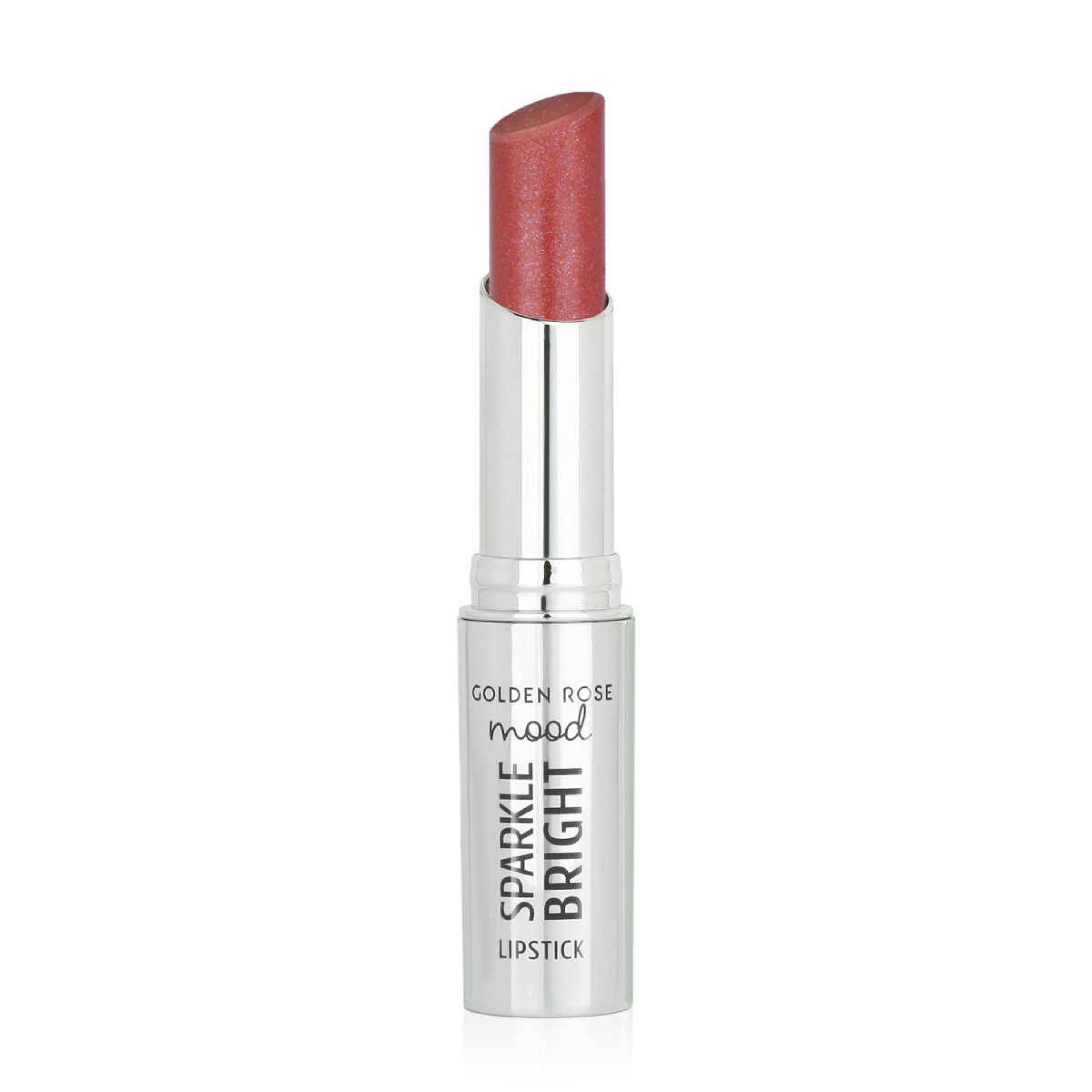 Golden Rose Mood Sparkle Bright Lipstick 151 Rosy Gem