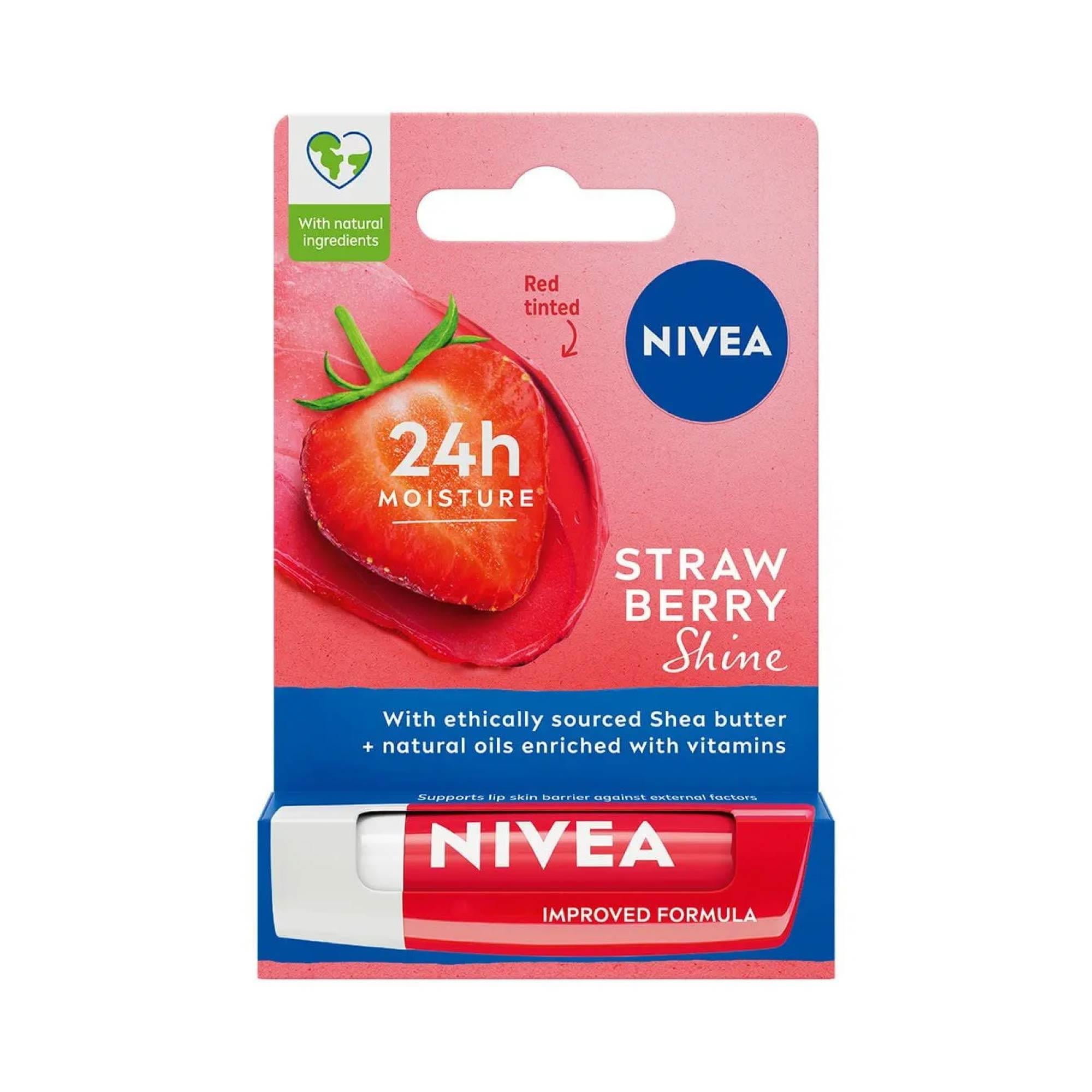 Nivea Lip Care Dudak Bakım Kremi Çilek