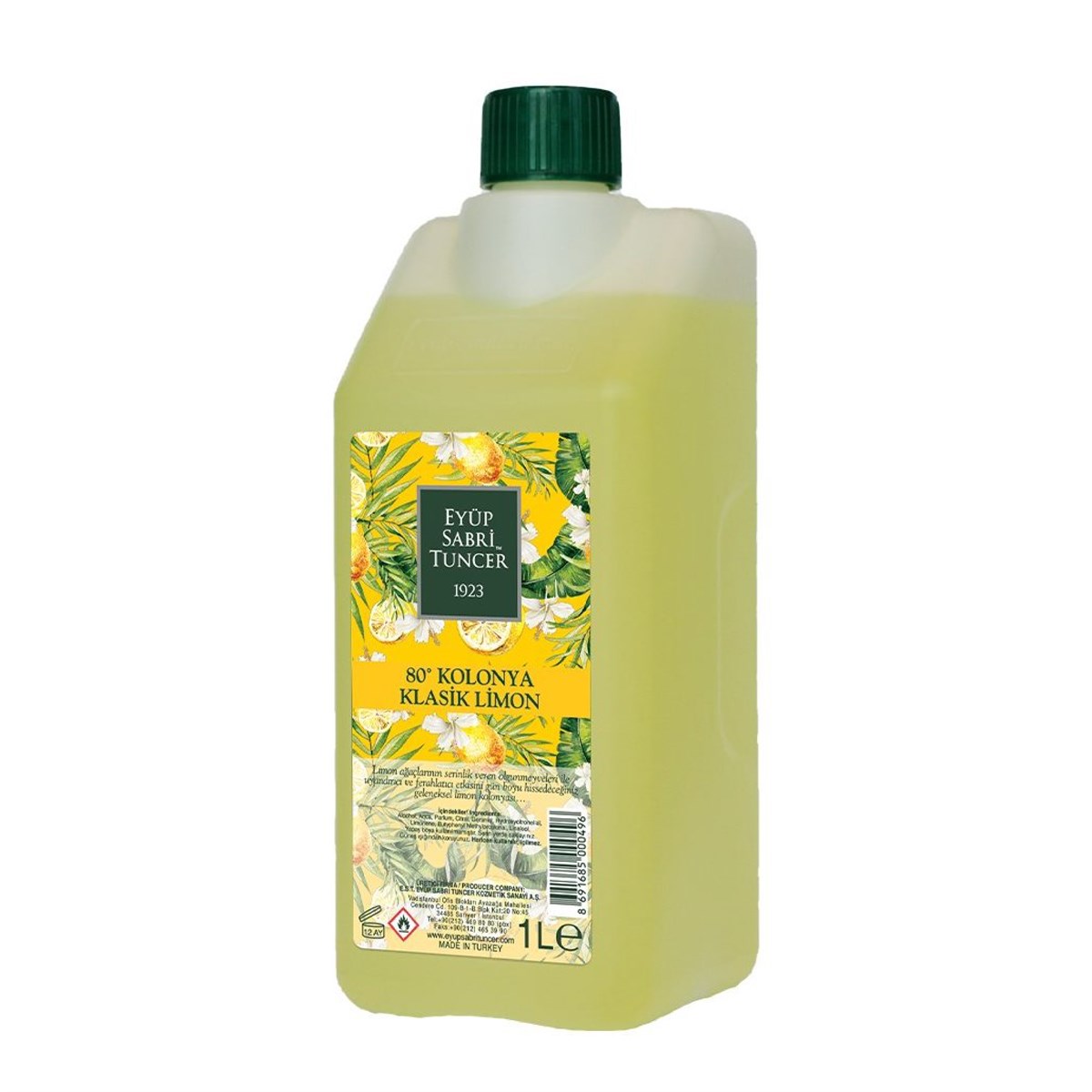 Eyüp Sabri Tuncer Limon Kolonyası 1 LT.