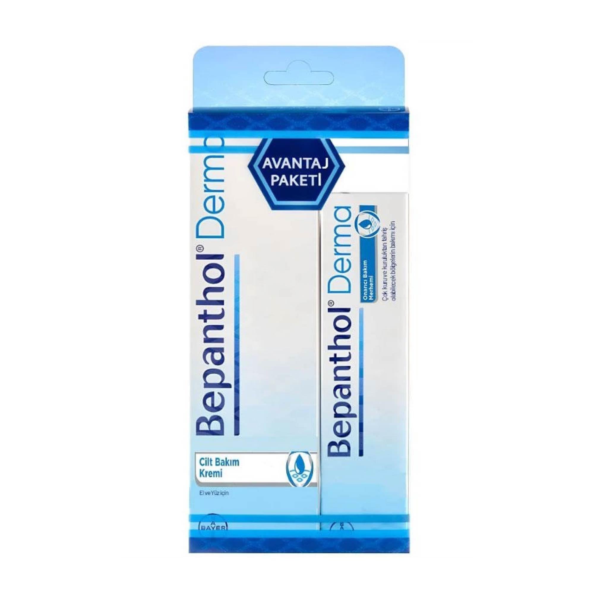 Bepanthol Cilt Bakım Kremi 100 gr + Onarıcı Bakım Merhemi 50 gr