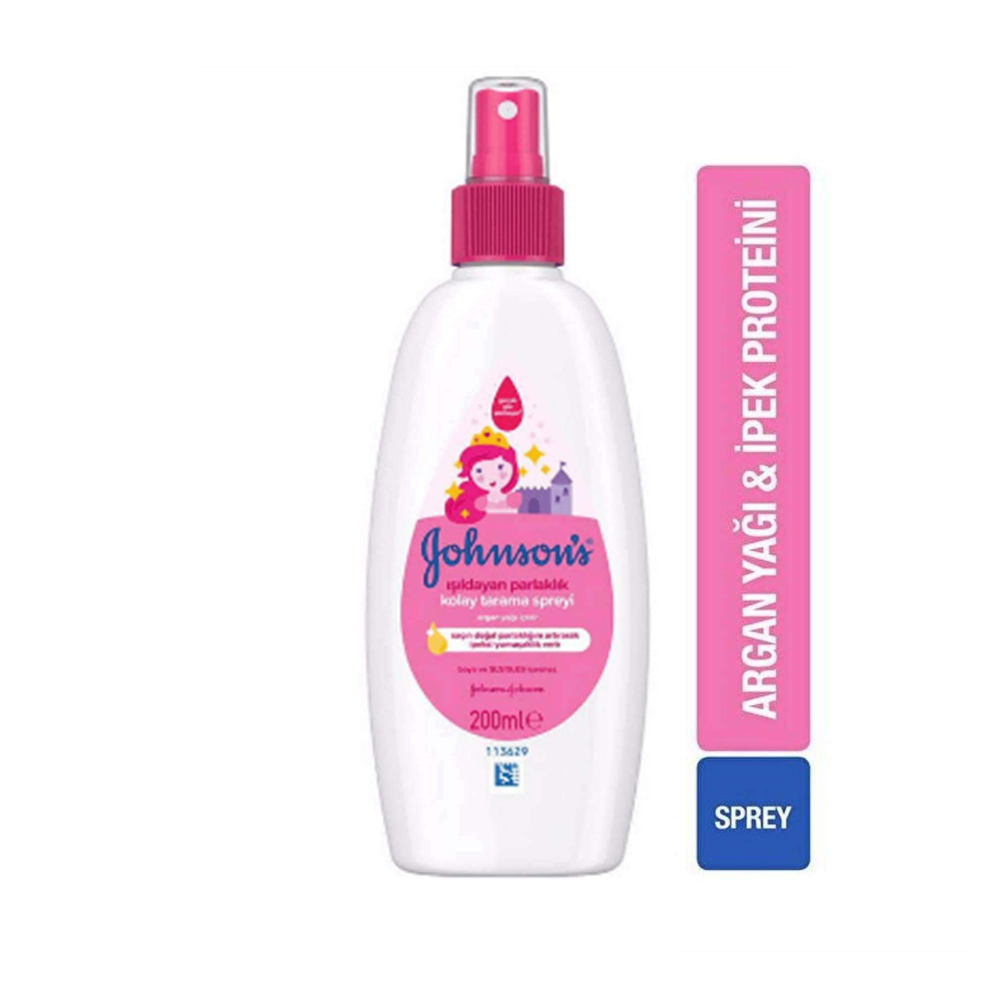 Johnson's Baby Kolay Tarama Spreyi Işıldayan Parlaklık 200 ml.