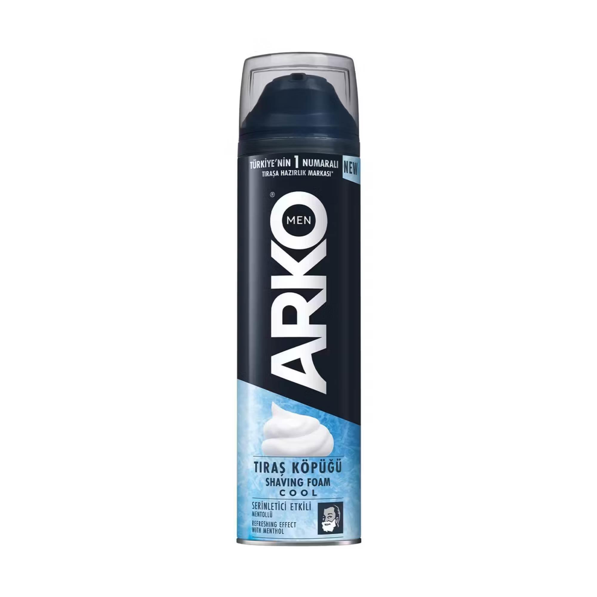 Arko Men Cool Shaving Foam Serinletici Tıraş Köpüğü 200ml