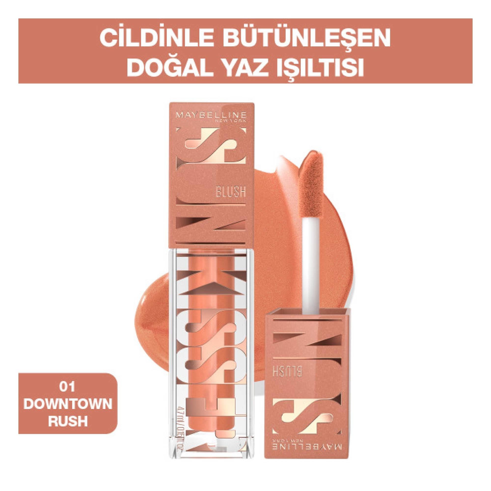 Maybelline New York Sun Kisser Blush Allık 01 Downtown Rush 