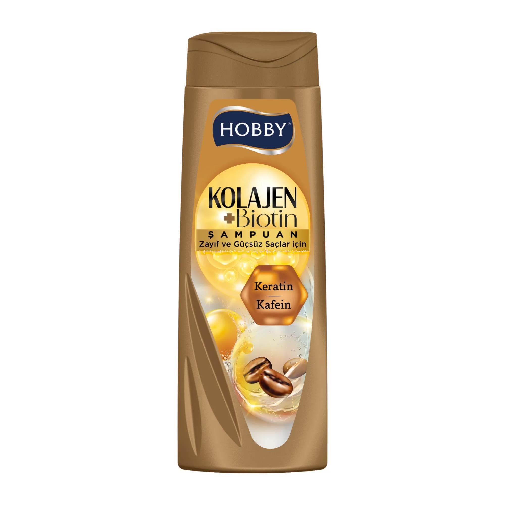 Hobby Şampuan Kolajen&Biotin Zayıf Ve Güçsüz Saçlar  480 Ml
