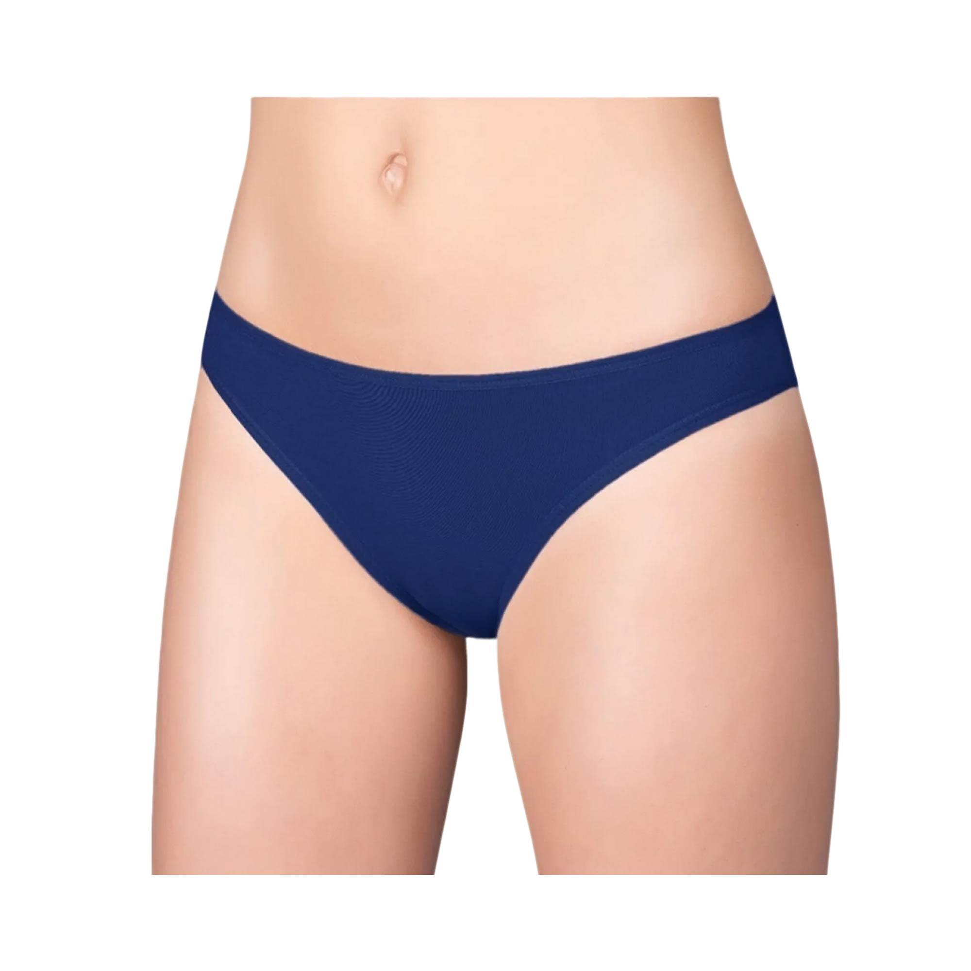 Berrak Kadın Külot Bikini Lacivert Large 2056