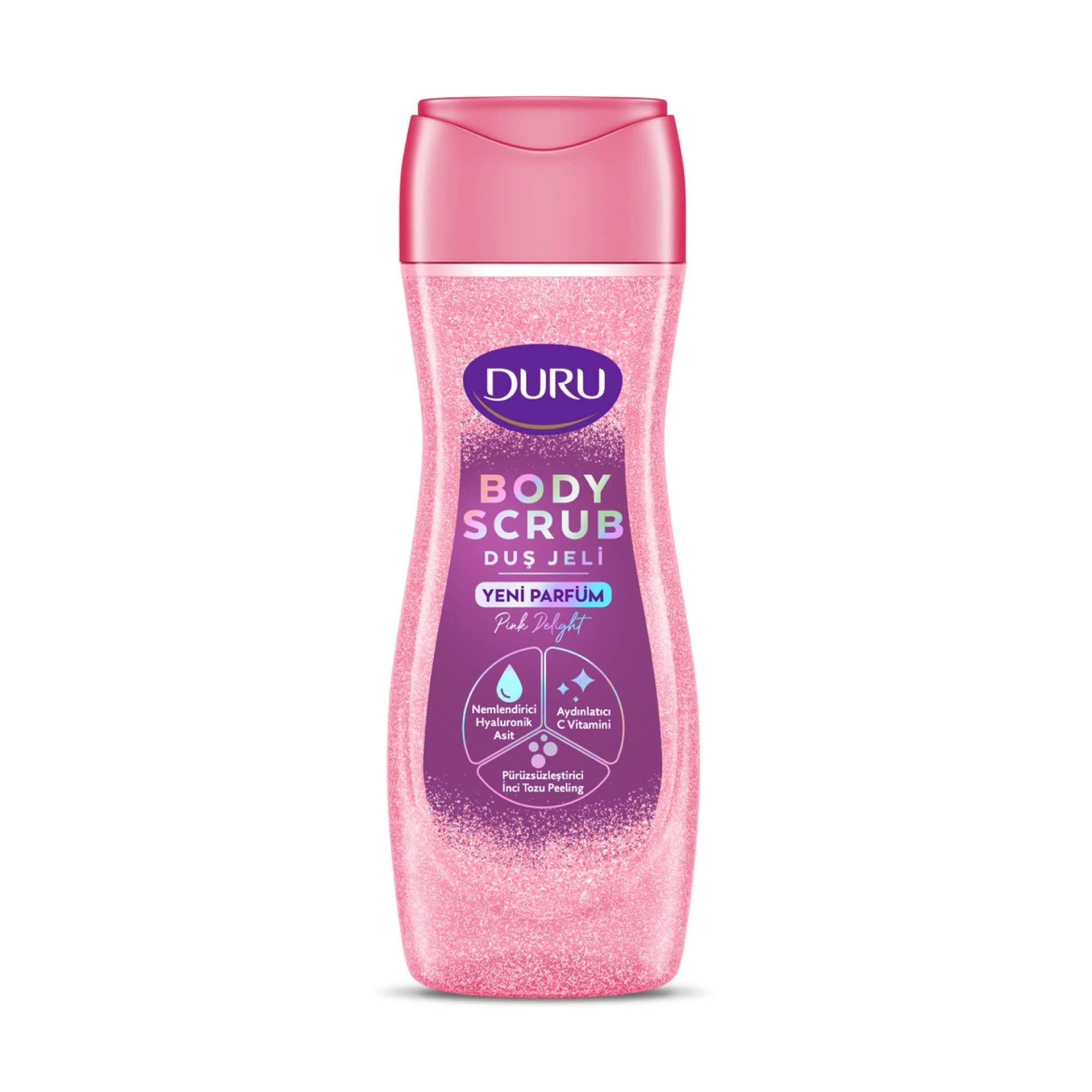 Duru Body Scrub Duş Jeli Pink Delight 450 ml