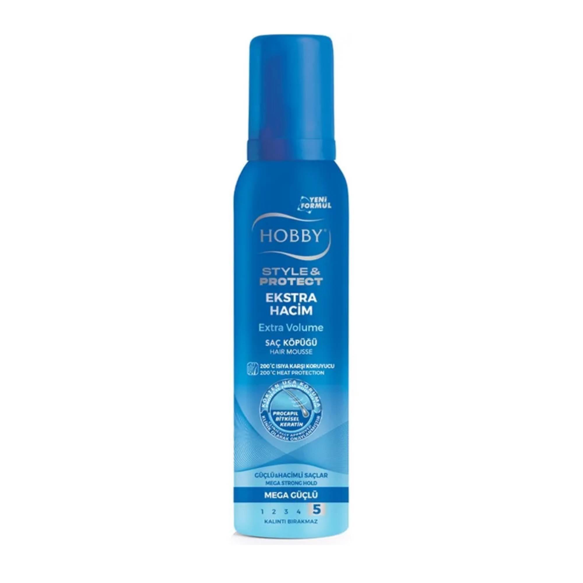 Hobby Style & Protect Saç Köpüğü Ekstra Hacim 150 ml	