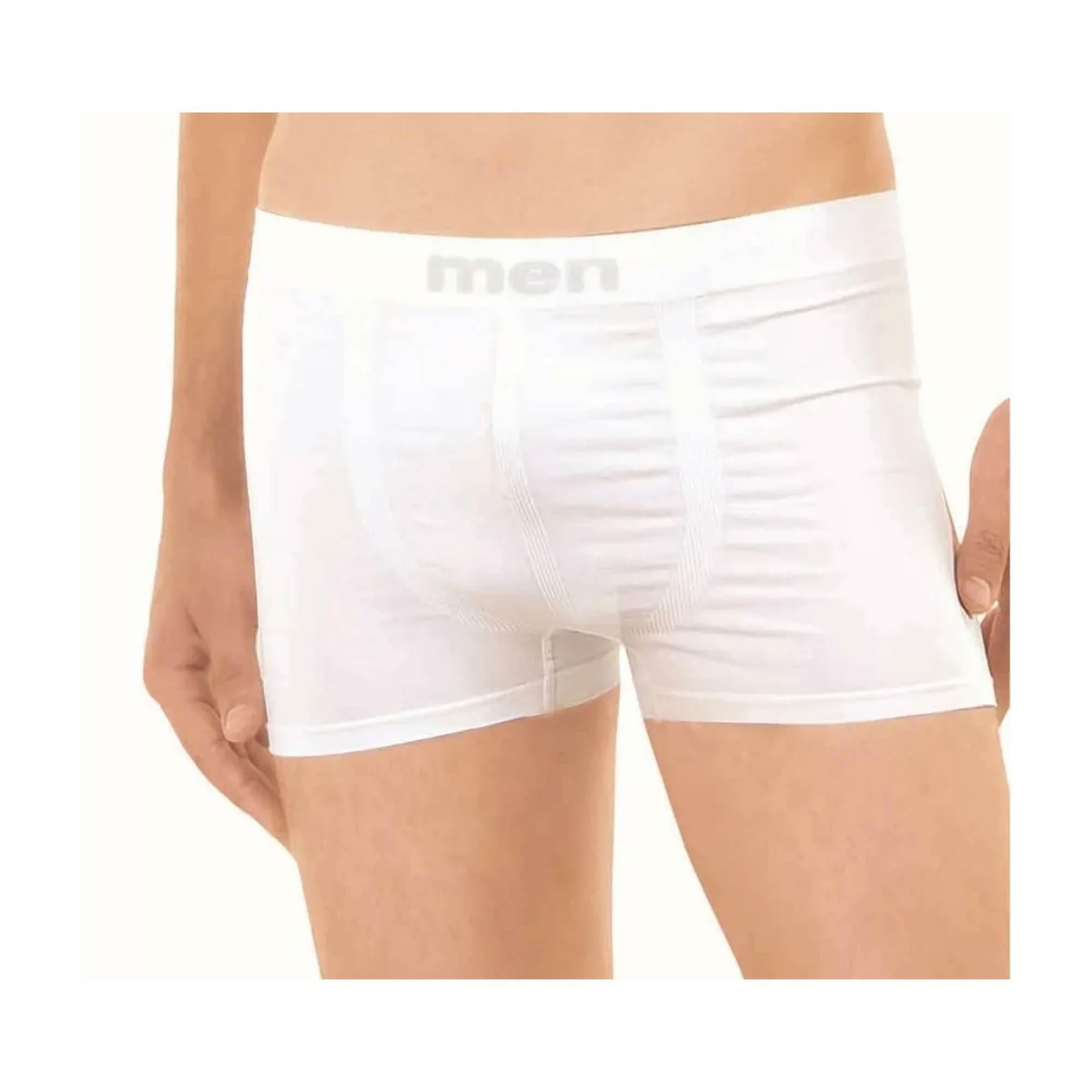 Elite Life Erkek Dikişsiz Boxer Beyaz M/L 900