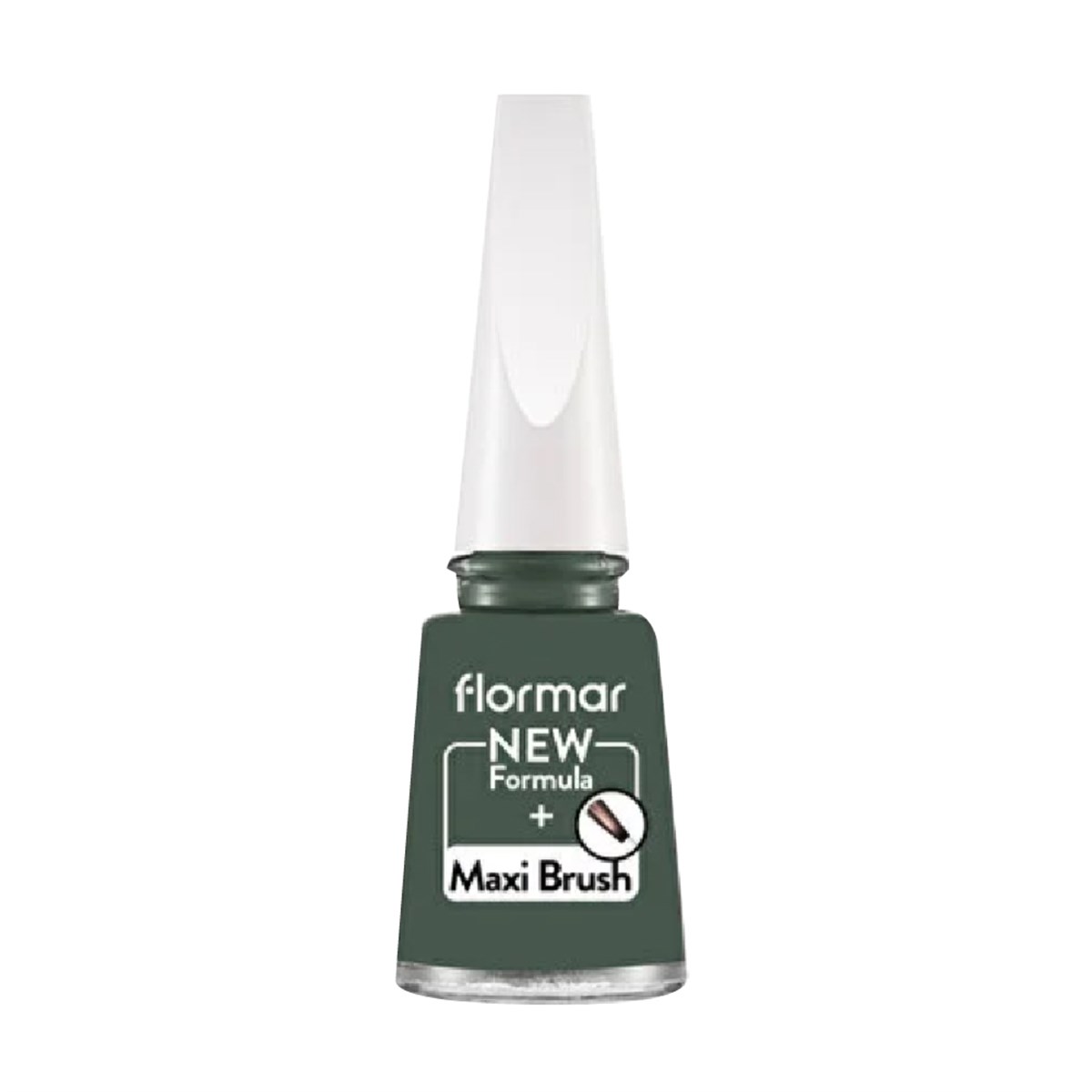 Flormar Oje Maxi Brush Khaki Green No:453 