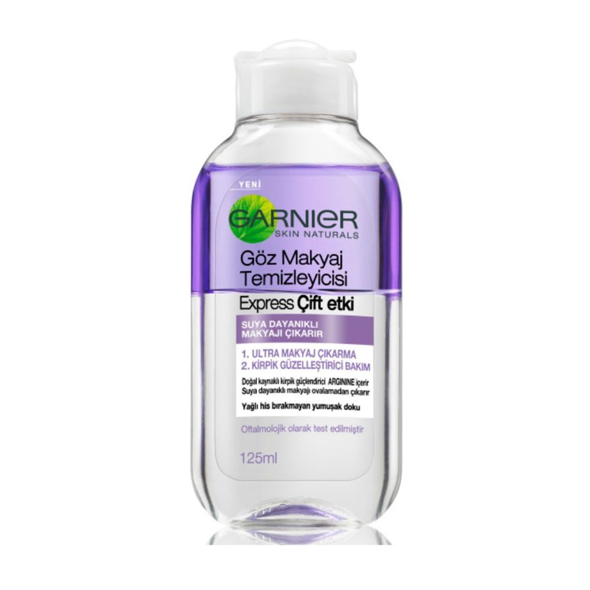 Garnier Çift Etkili Göz Makyaj Temizleyicisi 125 ml