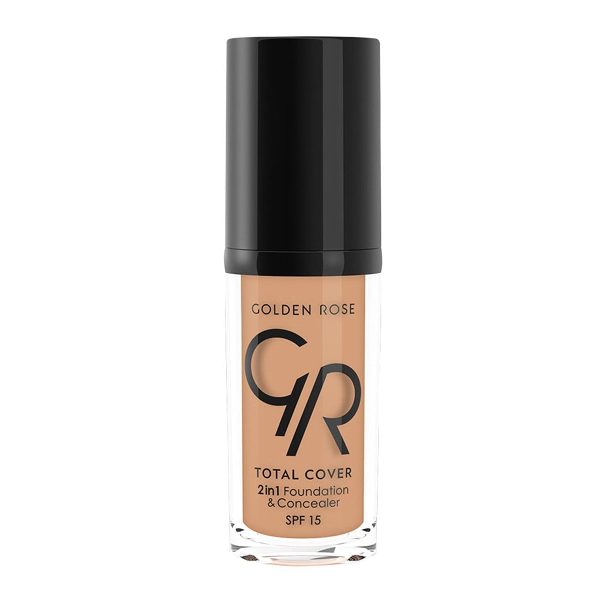 Golden Rose Total Cover 2in1 Foundation & Concealer SPF 15 30ml - NO 16