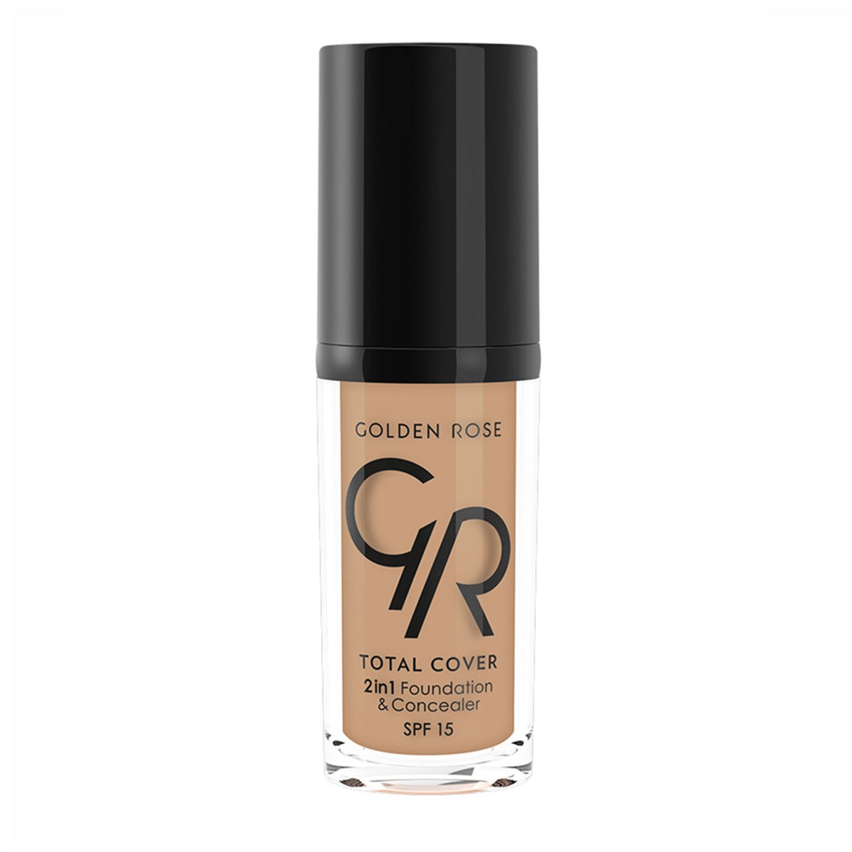 Golden Rose Total Cover 2in1 Foundation Concealer No:18 Cappuccino 