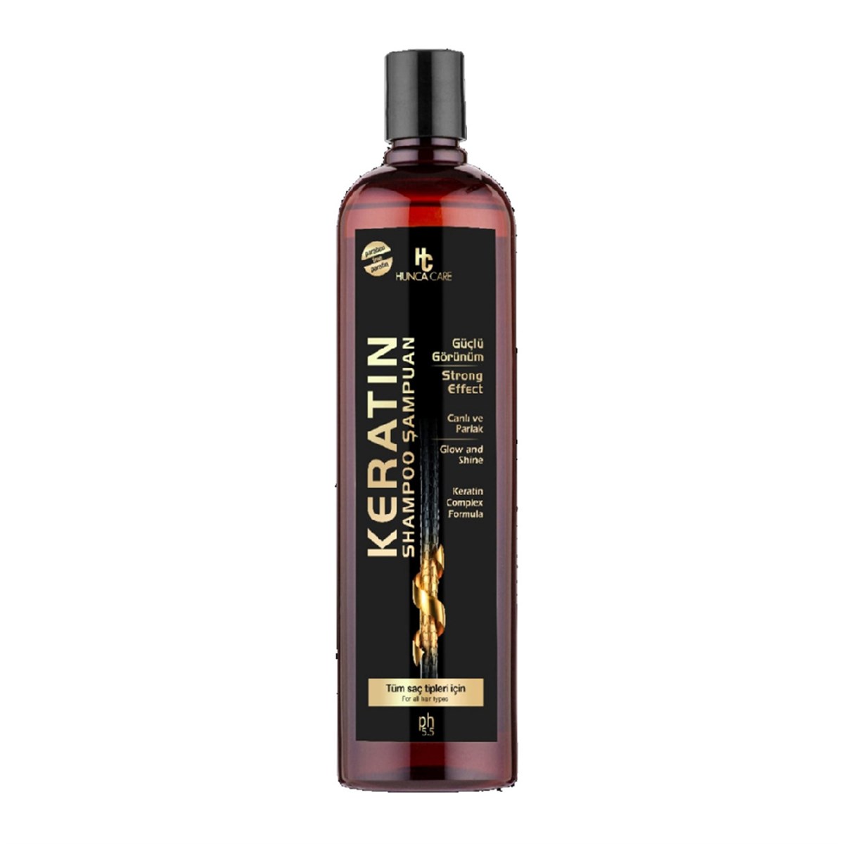 Hunca Care Şampuan Keratin Tüm Saç Tipleri 700ml 