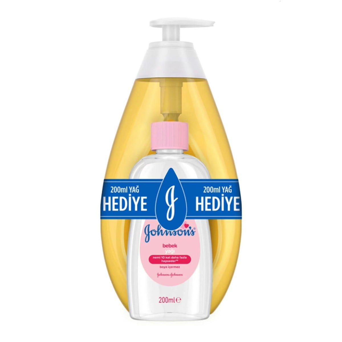 Johnson's Baby Bebek Şampuanı 750 ml + Bebek Yağı 200 ml