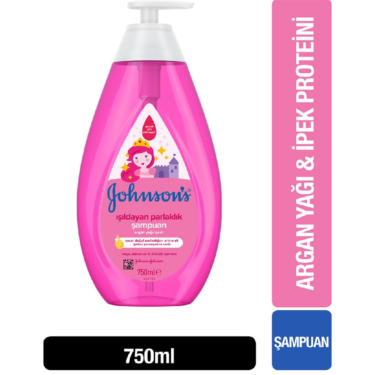 Johnson's Baby Şampuan Işıldayan Parlaklık 750 ml
