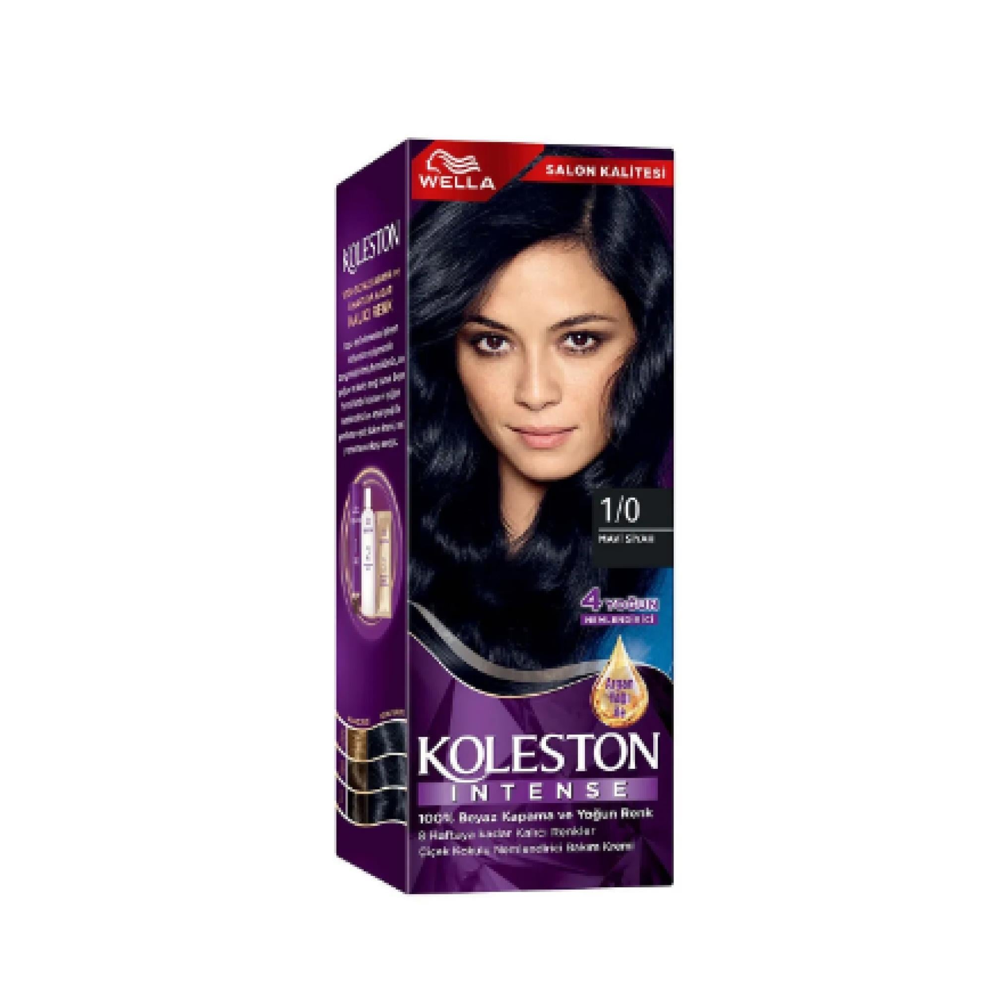 Koleston Intense Set Boya 1/0 Mavi Siyah 