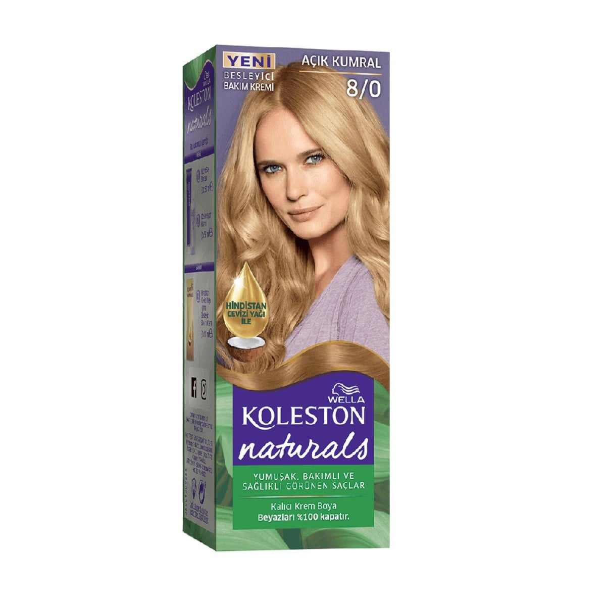 Koleston Naturals Set Boya Açık Kumral 8/0