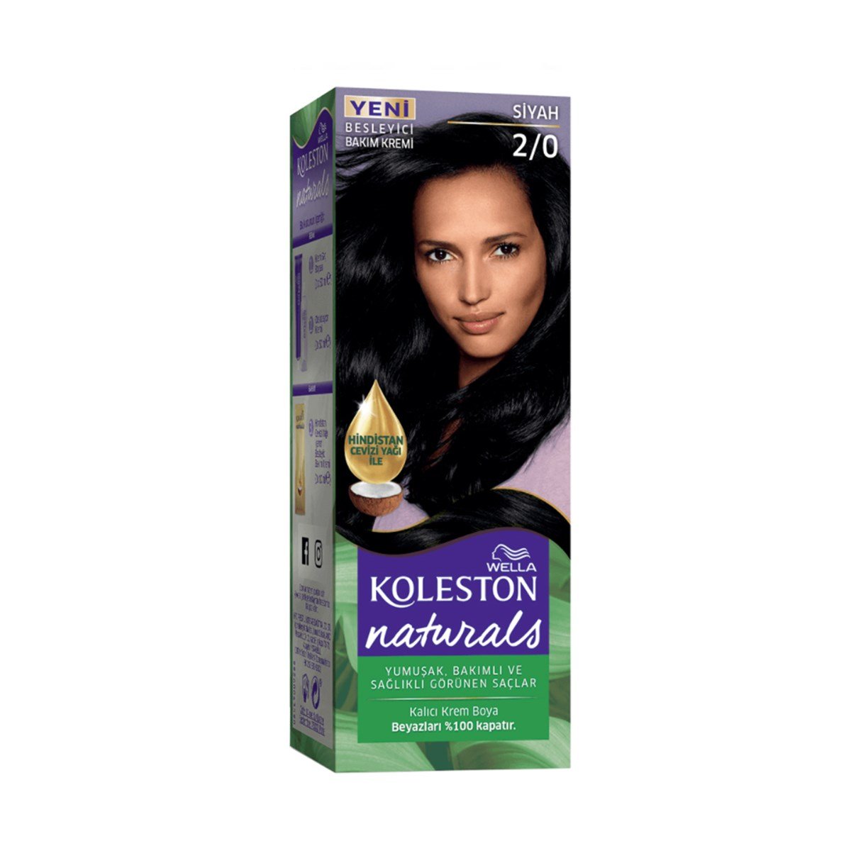 Koleston Naturals Set Boya Siyah 2/0