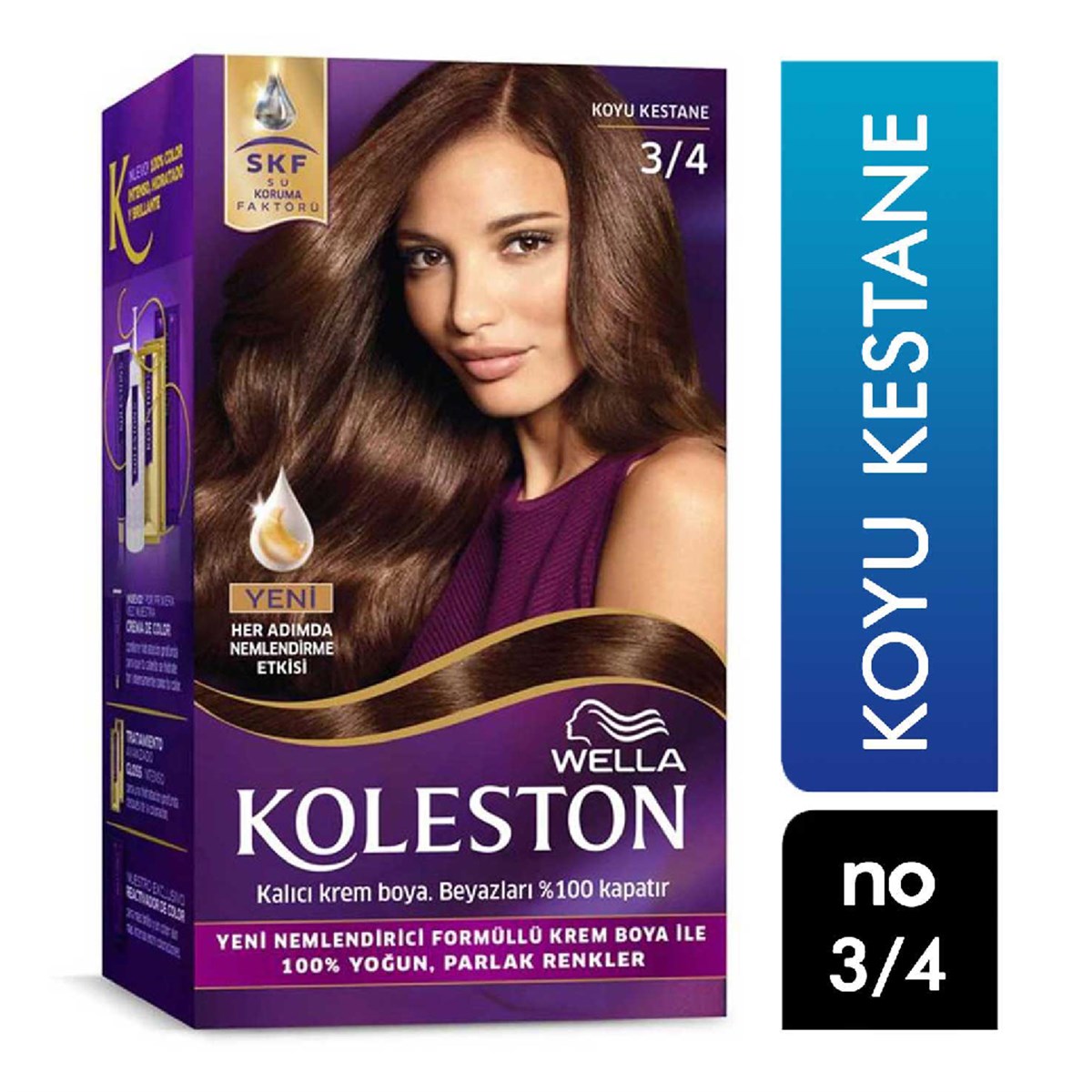 Koleston Set Boya Koyu Kestane 3/4