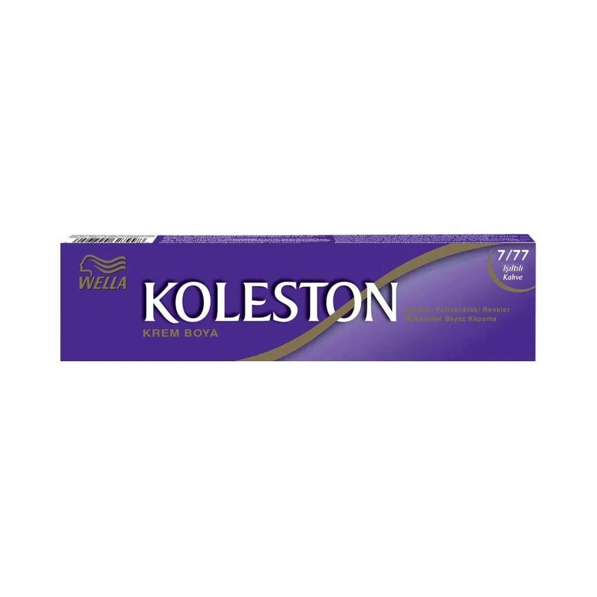 Koleston Tüp Boya Işıltılı Kahve 7/77