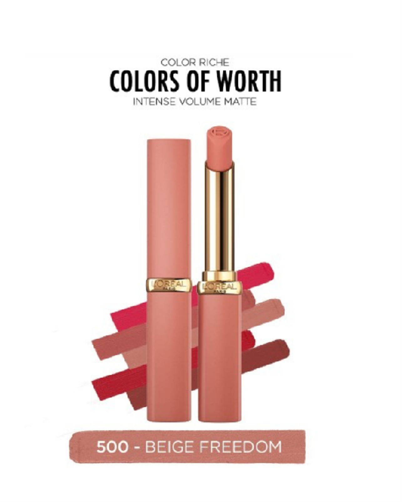 Loreal Paris Color Riche Intense Volume Matte Ruj 500 Le Beige Freedom