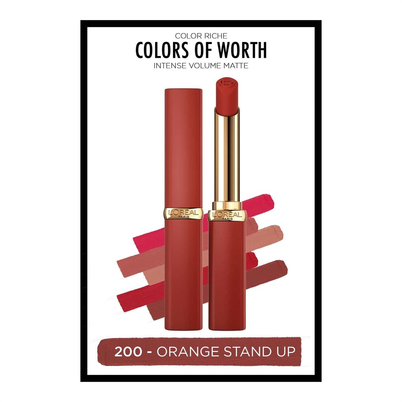 Loreal Paris Color Riche Intense Volume Matte Ruj 200 Lorange Stand Up