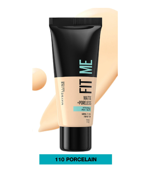 Maybelline New York Fit Me Matte&Poreless Fondöten Porcelain 110