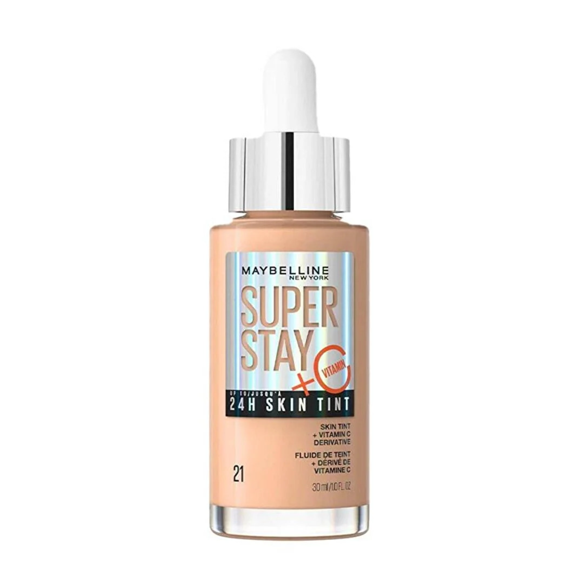 Maybelline New York Super Stay 24 H Skin Tint +C Vitamin Fondöten 21