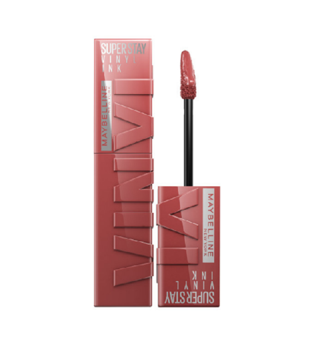 Maybelline New York Super Stay Vinyl Ink Uzun Süre Kalıcı Likit Parlak Ruj No:115 Peppy 
