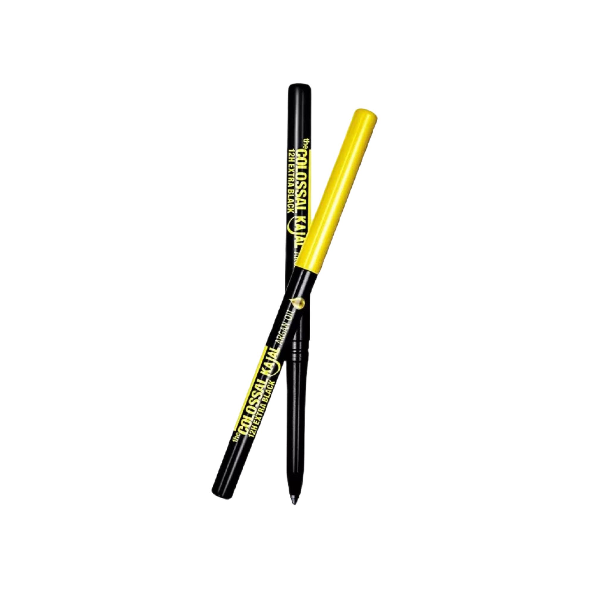Maybelline New York The Colossal Kajal 12H Extra Black Göz Kalemi Argan Oil