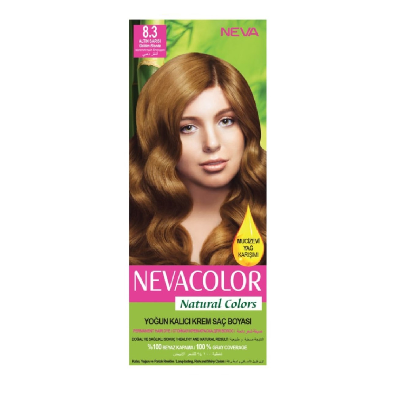 Nevacolor Natural Colors Set Boya Altın Sarısı 8.3