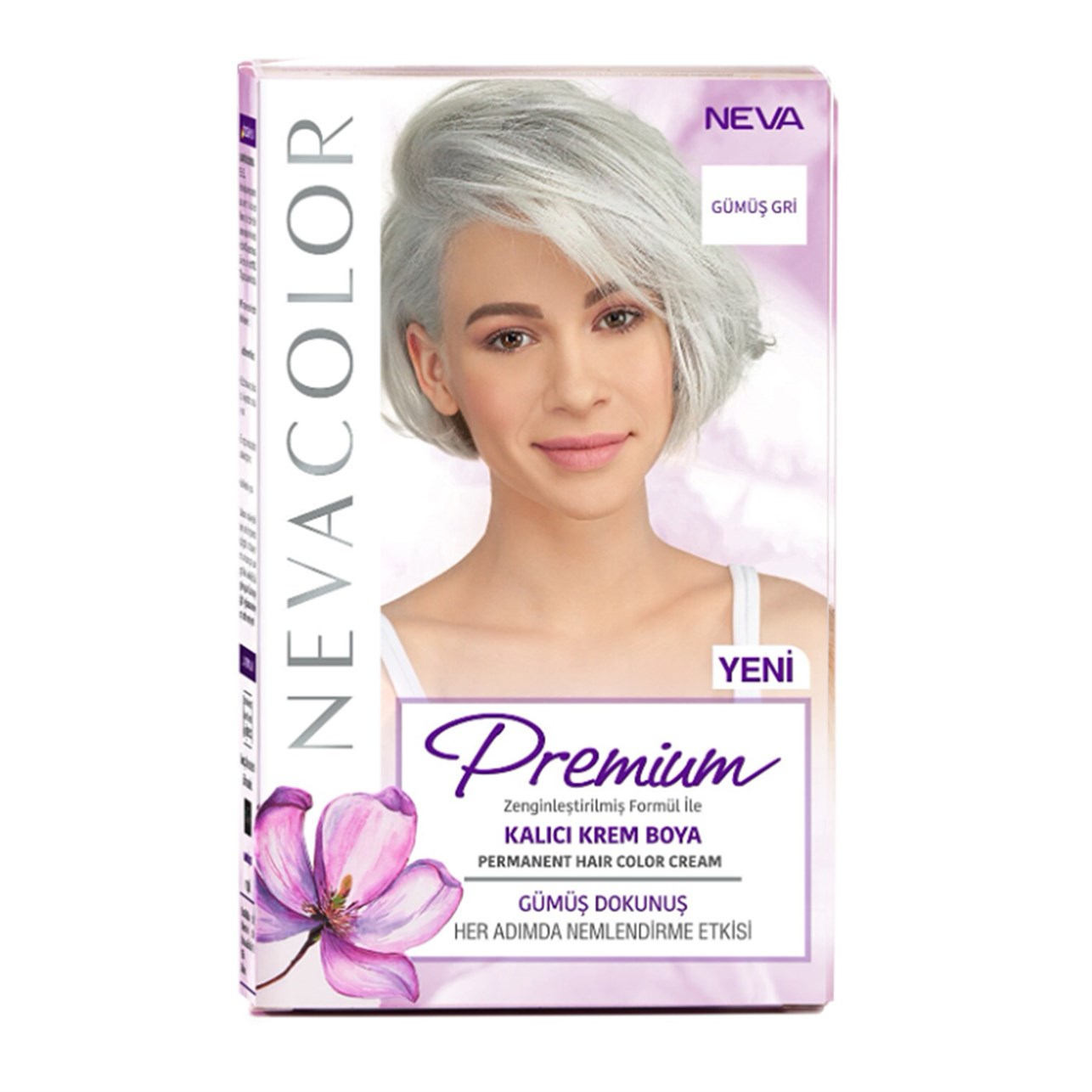 Nevacolor Premium Set Boya Gümüş Gri