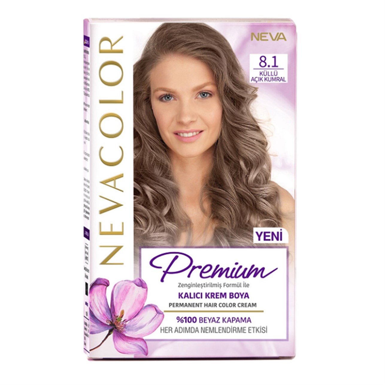Nevacolor Premium Set Boya Küllü Açık Kumral 8.1