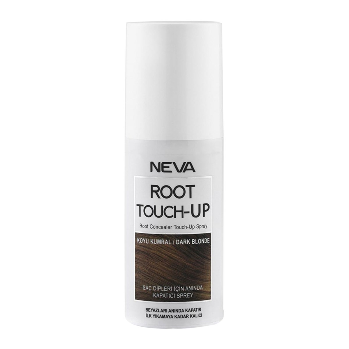 Nevacolor Root Touch-Up Saç Dipleri İçin  Anında Kapatıcı Sprey Koyu Kumral 75ml