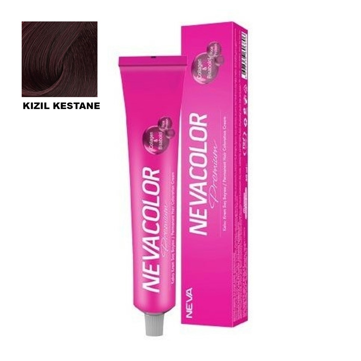 Nevacolor Tüp Boya 4.5 Kızıl Kestane 