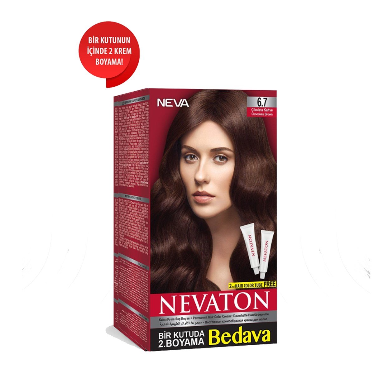 Nevaton Set Boya Çikolata Kahve 6.7