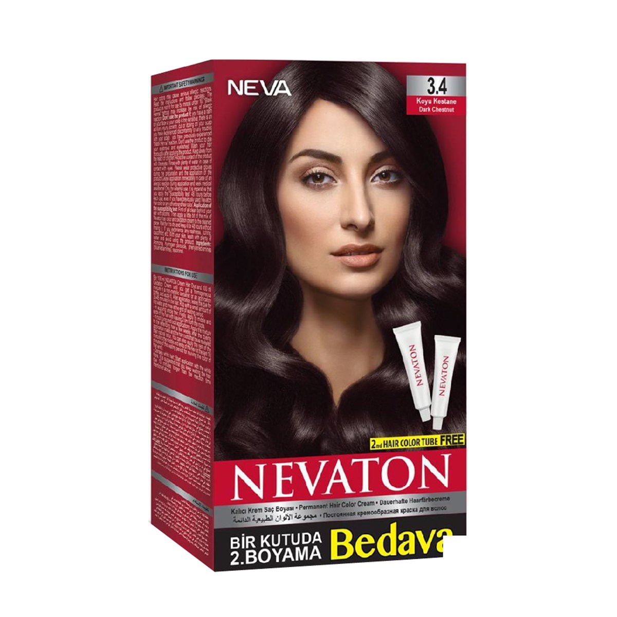 Nevaton Set Boya Koyu Kestane 3.4