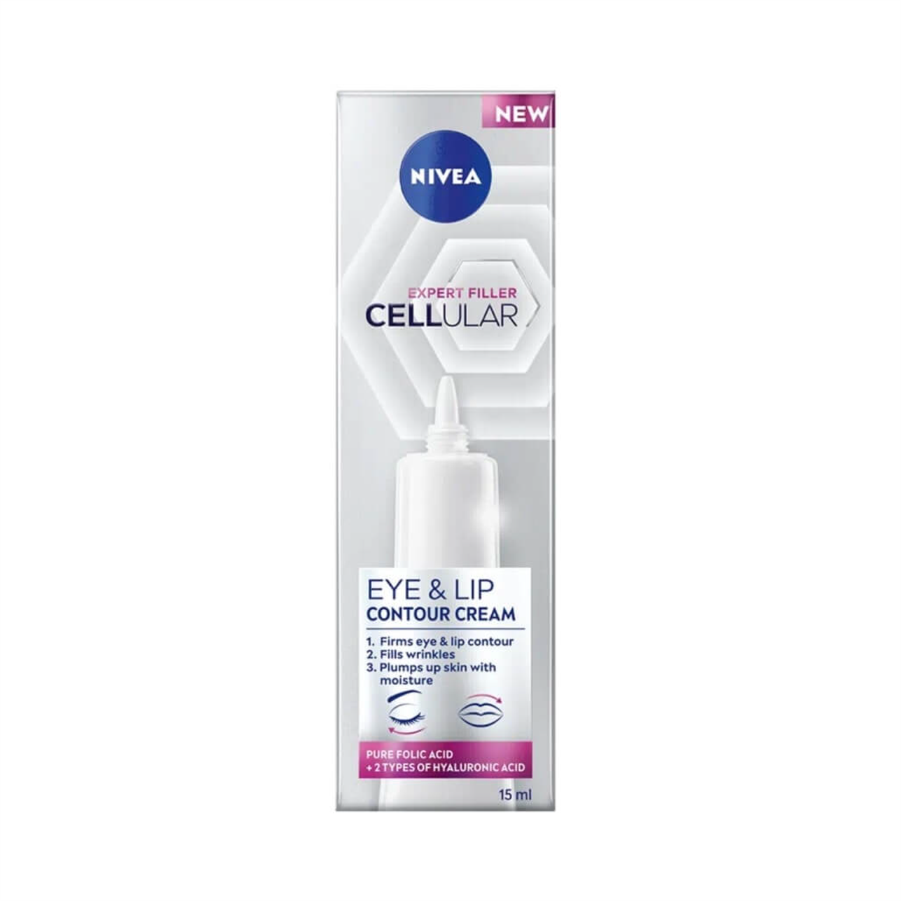 Nivea Cellular Filler Eye & Lip Contour Kırışıklık Karşıtı Dolgunlaştırıcı Krem