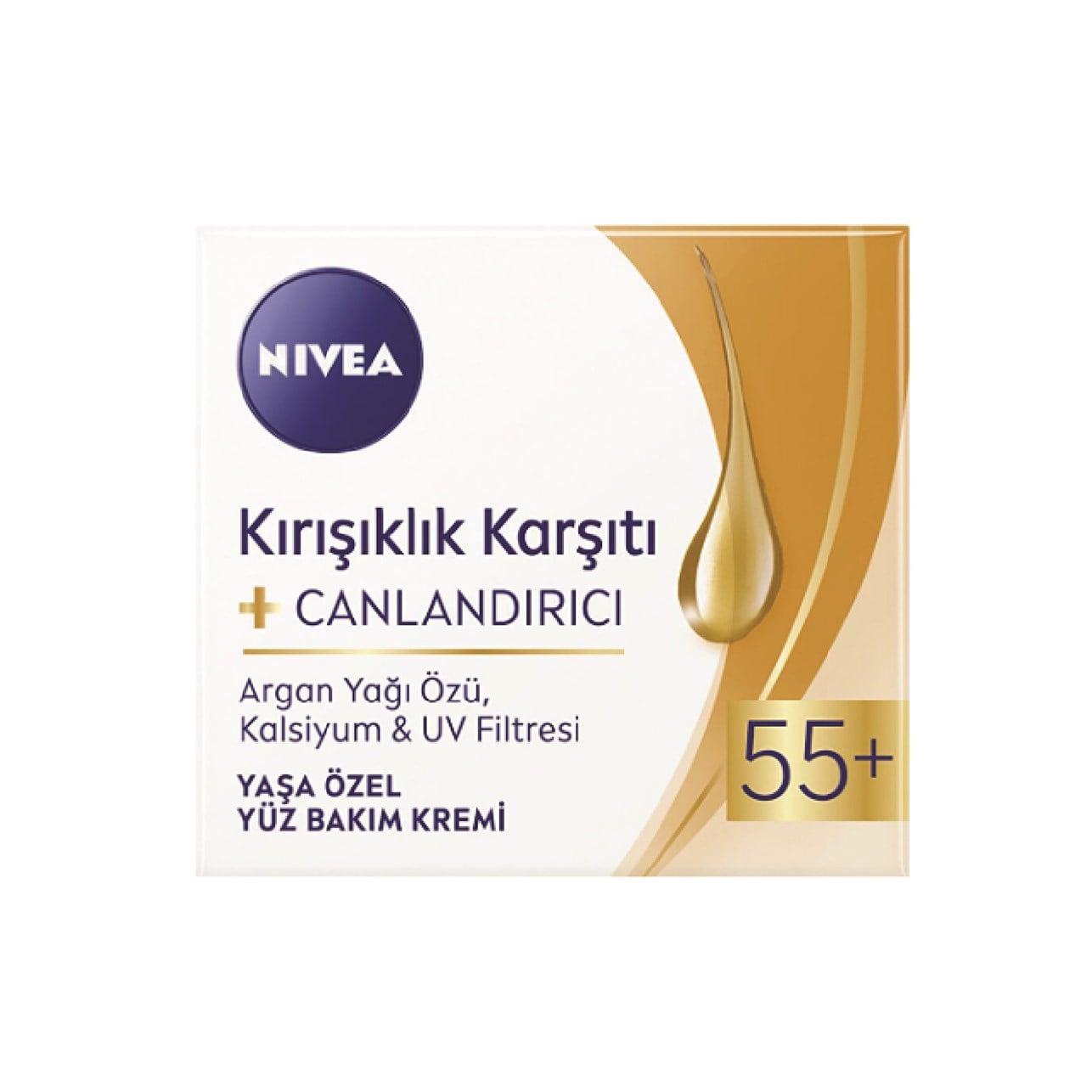 Nivea Kırışıklık Karşıtı Yenileyici Yaşa Özel Yüz Bakım Kremi +55