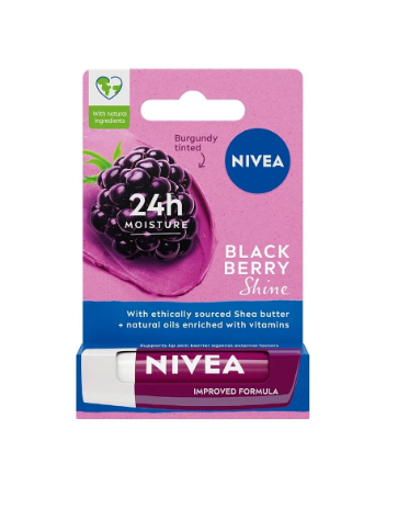 Nivea Lip Care Dudak Bakım Kremi Böğürtlen
