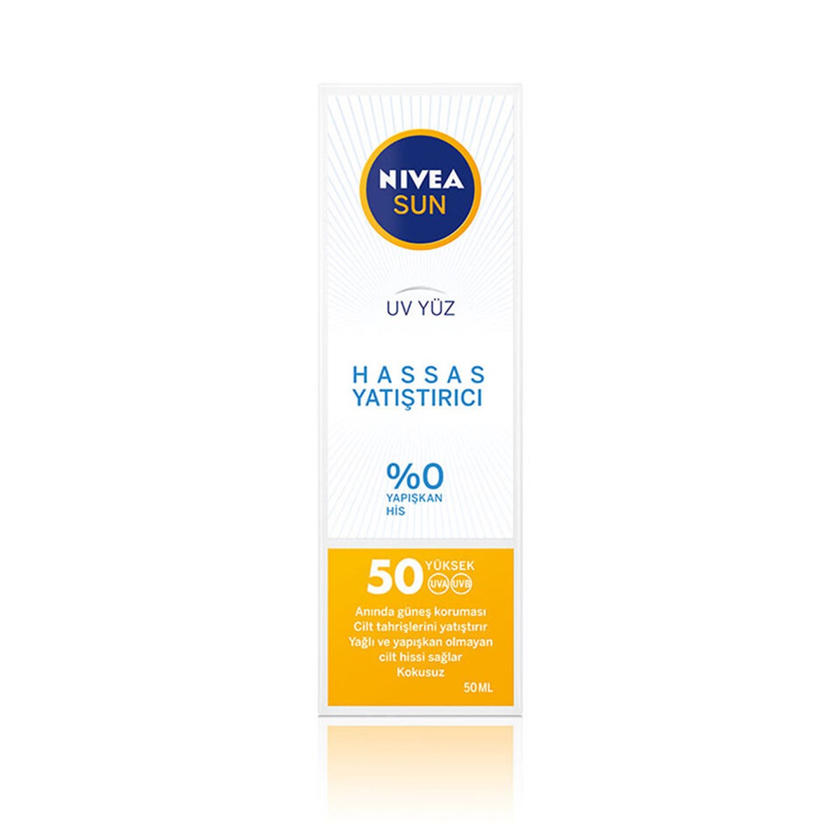 Nivea Sun Hassas Yüz Kremi 50+ 50 ml