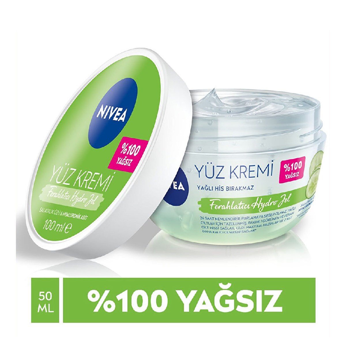 Nivea Yüz Kremi Ferahtlatıcı Hydro Jel 100ml
