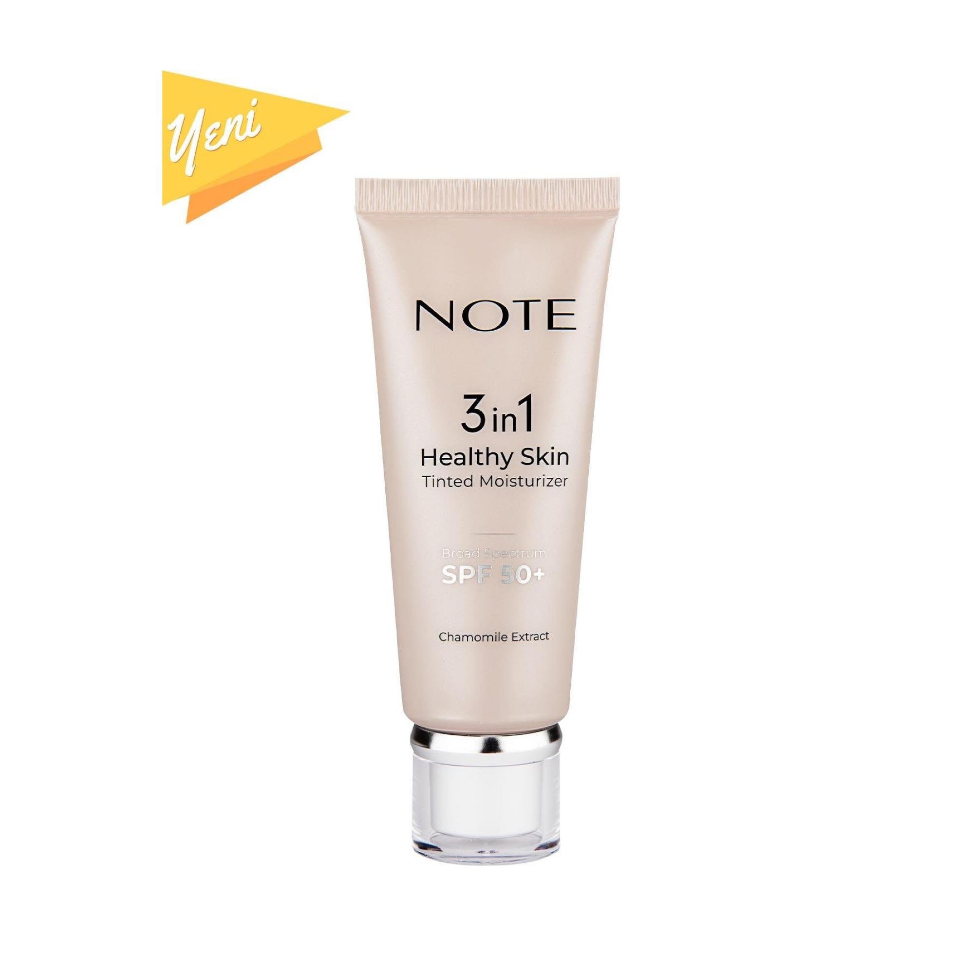 Note 3 in 1 Healthy Skin Tinted Moisturizer Spf +50 Aydınlatıcı Krem 