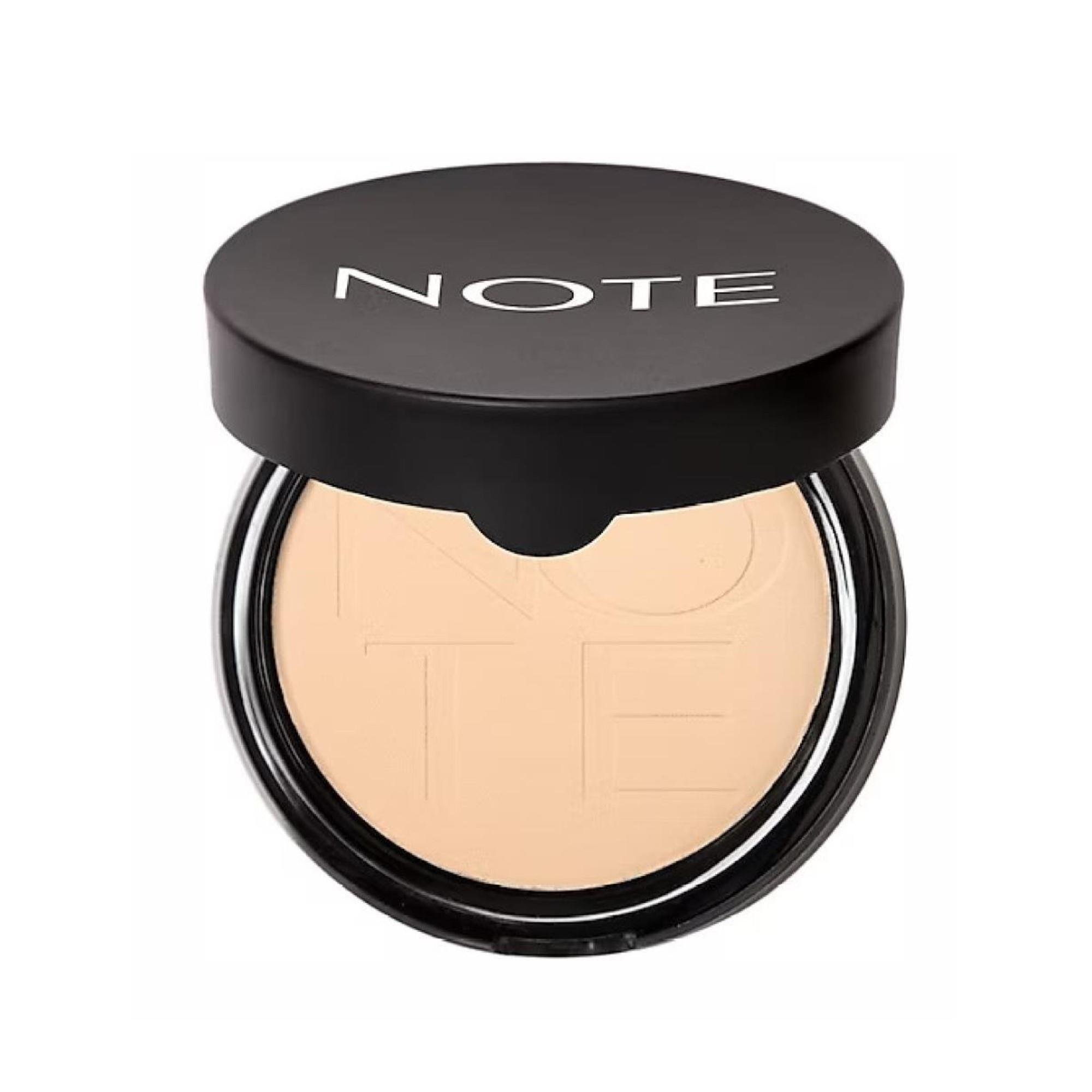 Note Silk Compact Powder Pudra 01 Beige 