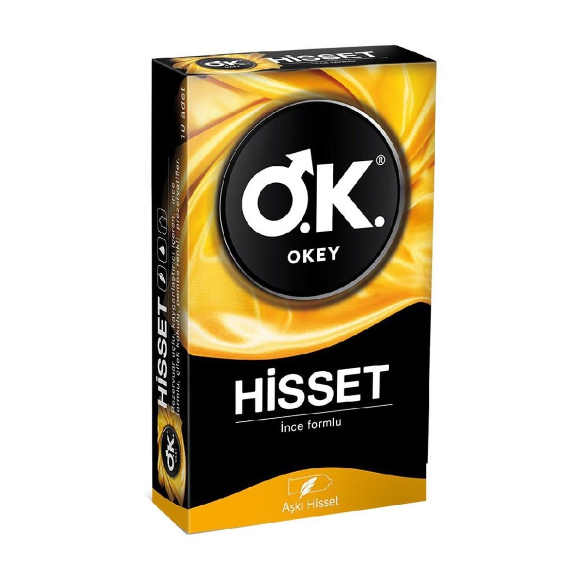 Okey Hisset Prezervatif 10'lu