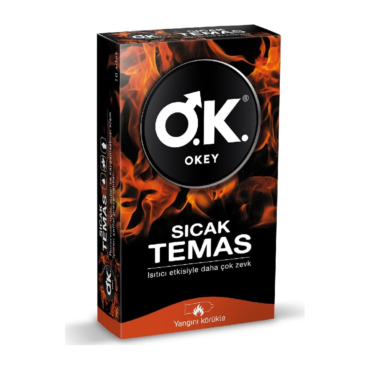 Okey Sıcak Temas Prezervatif 10'lu