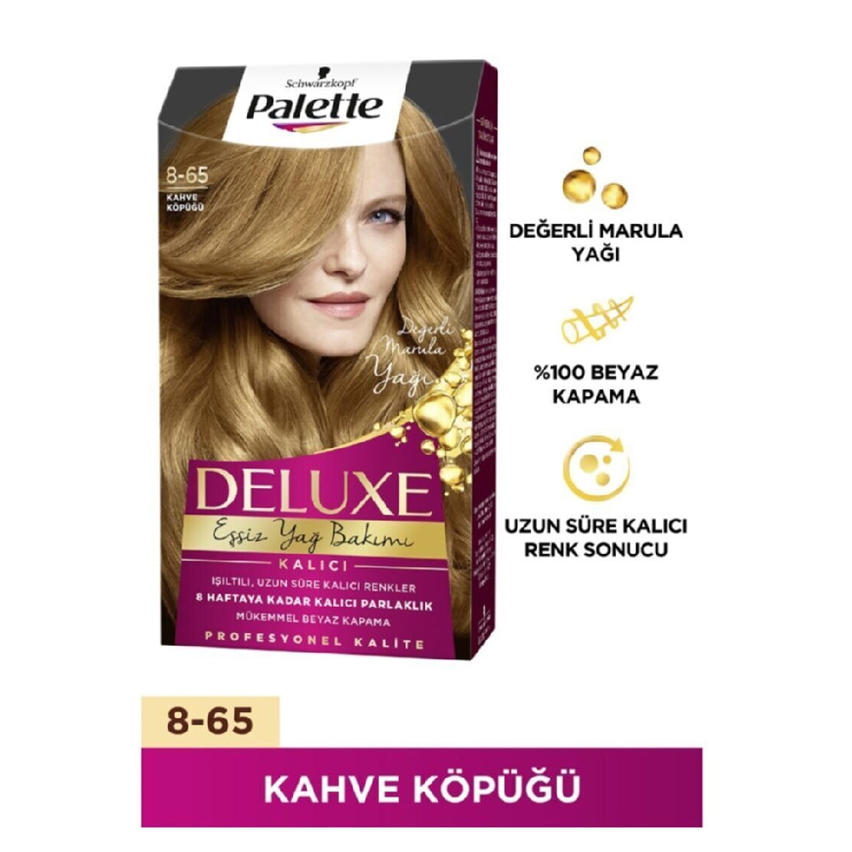 Palette Deluxe Set Boya Kahve Köpüğü 8-65