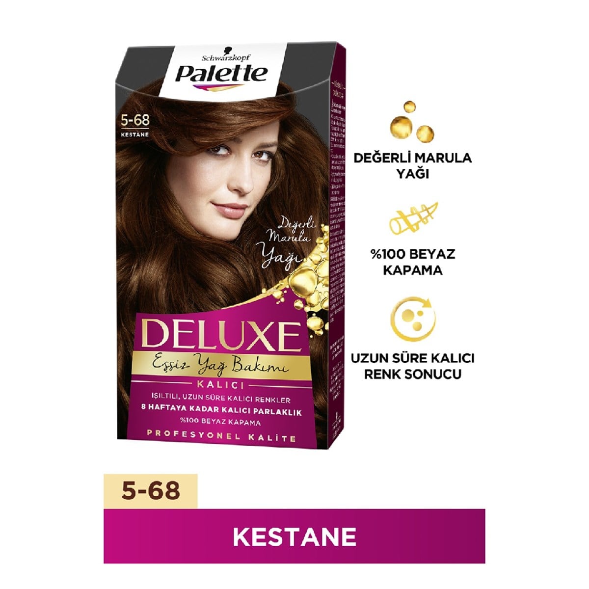 Palette Deluxe Set Boya Kestane 5-68
