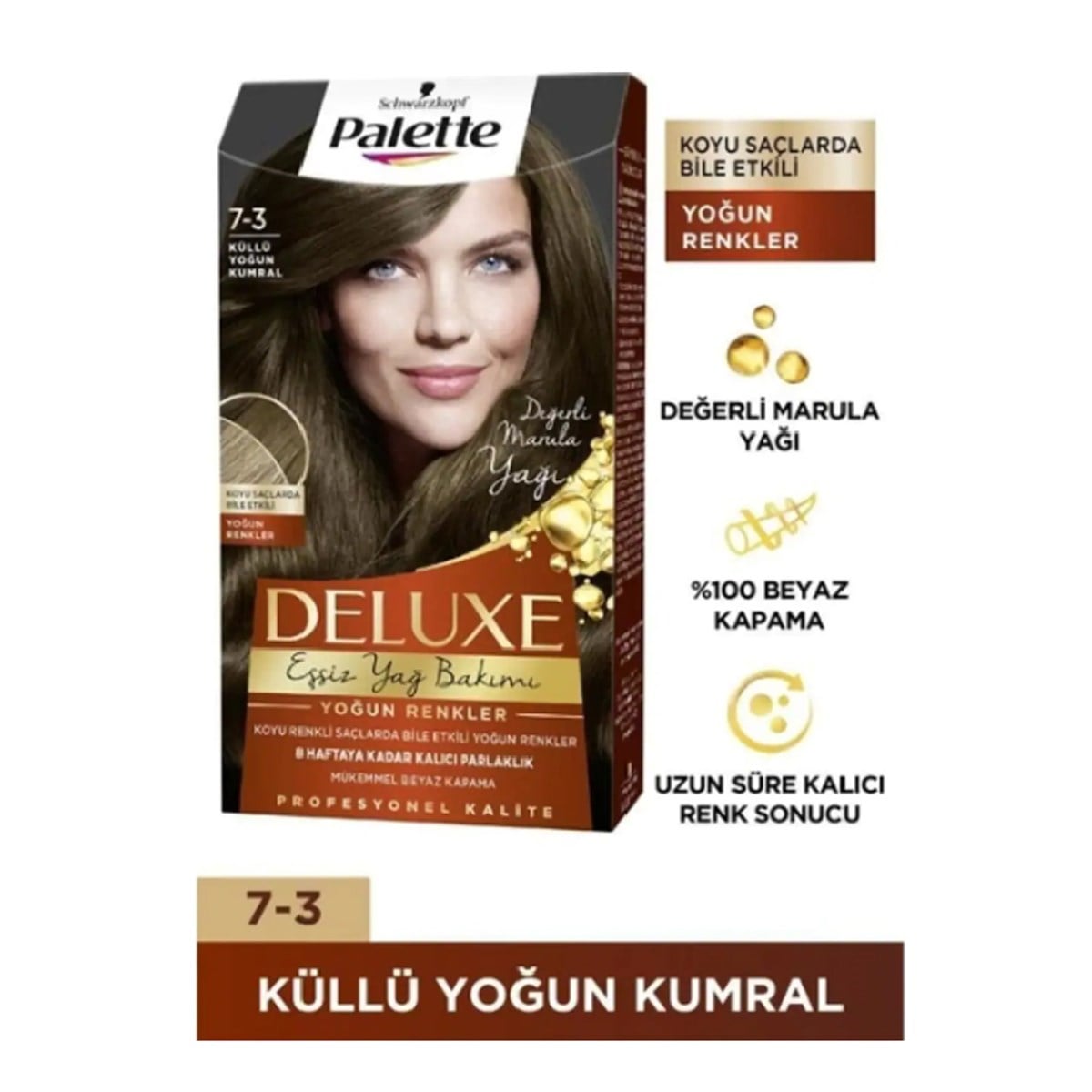 Palette Deluxe Set Boya Küllü Yoğun Kumral 7-3