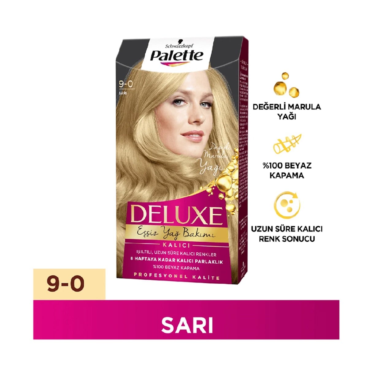 Palette Deluxe Set Boya Sarı 9-0